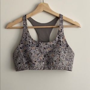 lululemon // Floral Print Sports Bra